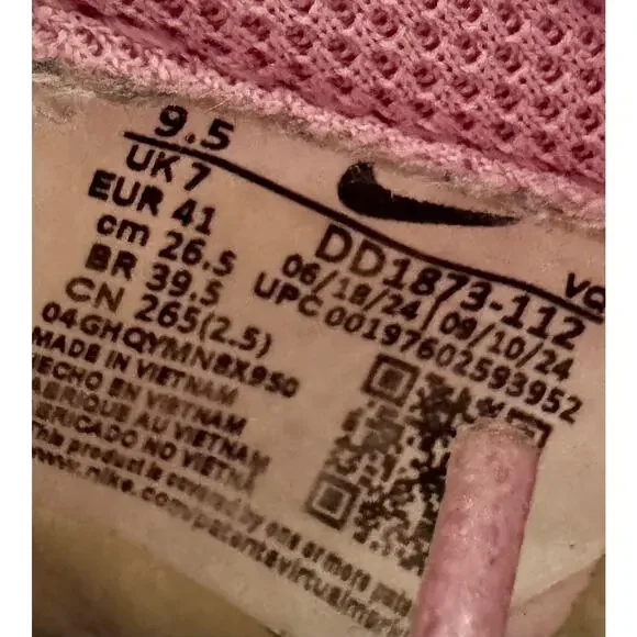 Nike Dunk Low Next Nature White/Elemental Pink DD1873 112 Sz 9.5 # 394 - Picture 8 of 8